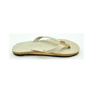 Rainbow Women's Premier Leather Single Layer Narrow Strap Flipflop Sandal